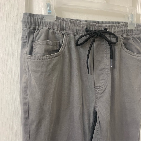 Aeropostale Aero Grey Cotton Chino Jogger Pants Men's Size Medium - Picture 3 of 13